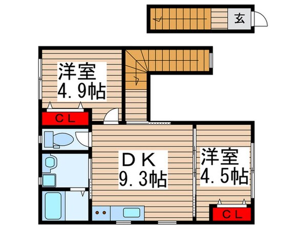 アート・フル東村山サクセスの物件間取画像